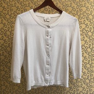 KATE SPADE Silk-Blend Cardigan